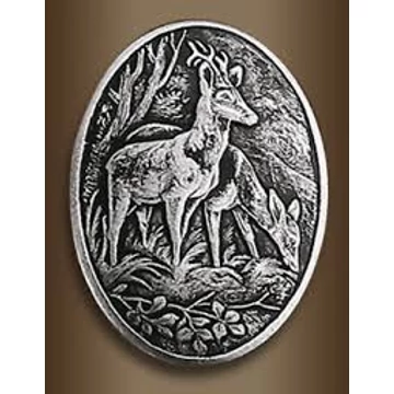 Blaser ezüst markolatrózsa őz