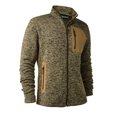 Deerhunter Sarek kötött fleece kabát , butternut melange szín