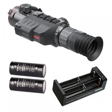 InfiRAY Geni GH50R LRF hőkamera céltávcső távolságmérővel akkuszettel