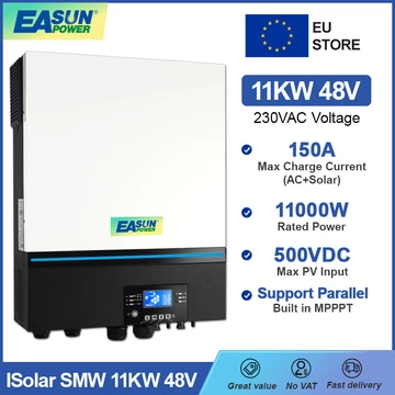 EASUN Power Isolar SMW 11 kW Hibrid napelemes MPPT inverter