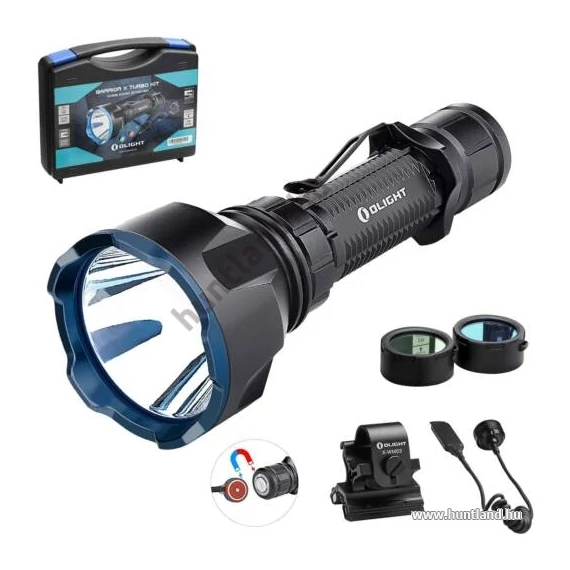 Olight Warrior X TURBO Vadász fegyverlámpa szett