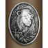 Kép 1/2 - Blaser ezüst markolatrózsa, oroszlán