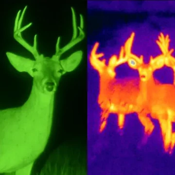 hőkamera keresőtávcső, hőkamera céltávcső, éjjellátó keresőtávcső, éjjellátó céltávcső
